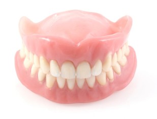 Exemplo de prótese dentaria completa